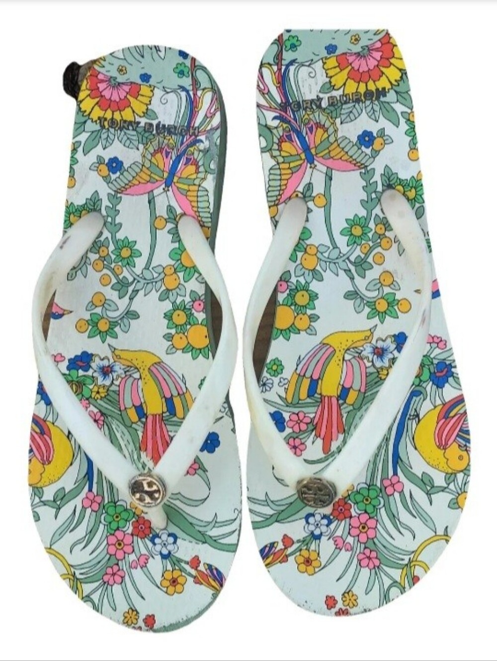 Tory Burch Collector's Flip Flops Size 6